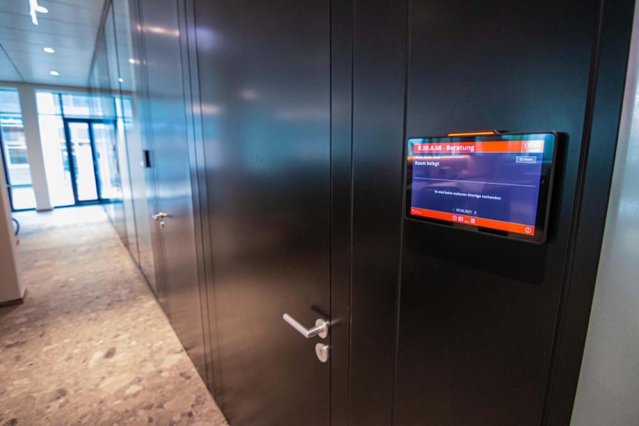 Raumtechnik – Sparkasse Erding – Referenz Nutz GmbH