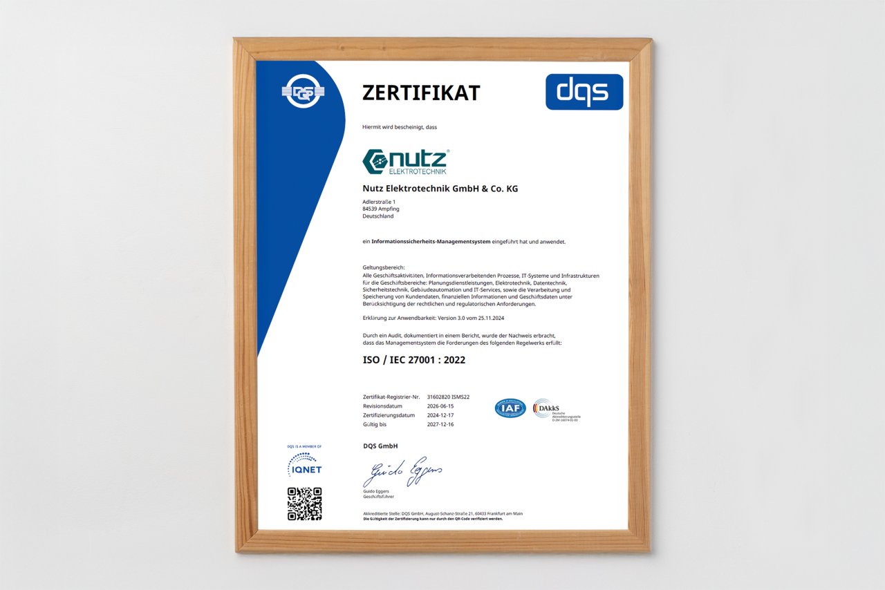 Informationsmanagement-System – ISO / IEC 27001 : 2022