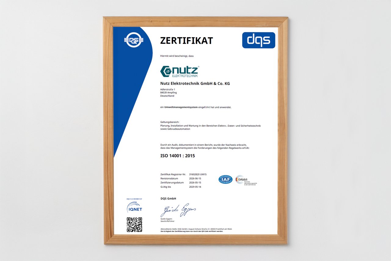 Umweltmanagementsystem ISO 14001 : 2015